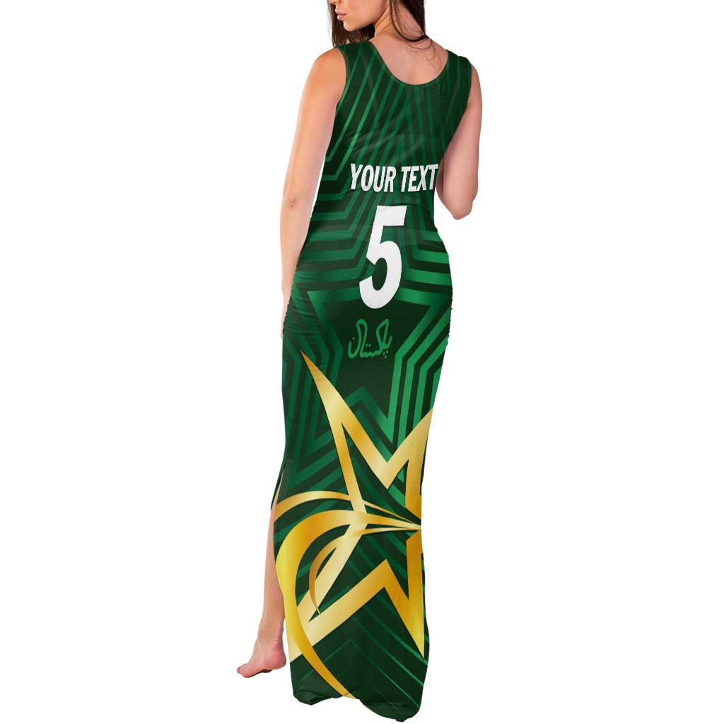 Custom Pakistan Cricket Tank Maxi Dress The Boys In Green