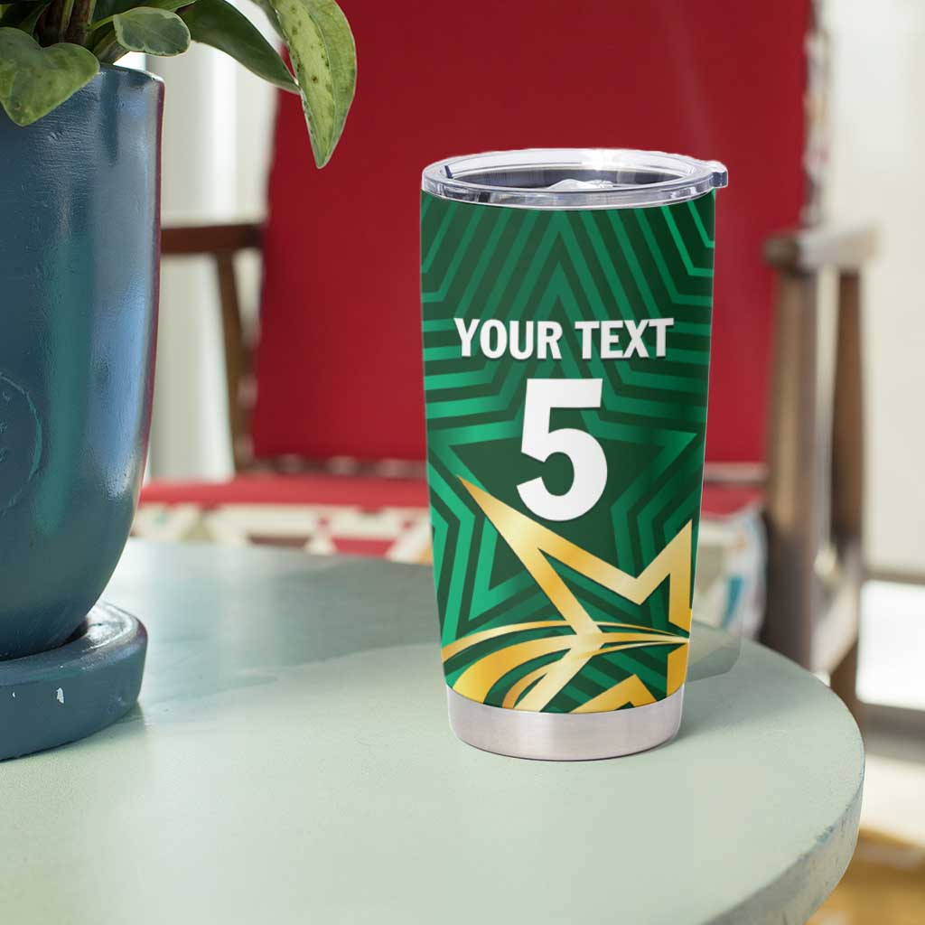 Custom Pakistan Cricket Tumbler Cup The Boys In Green