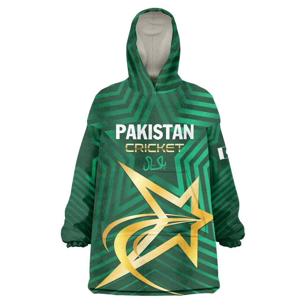 Custom Pakistan Cricket Wearable Blanket Hoodie The Boys In Green