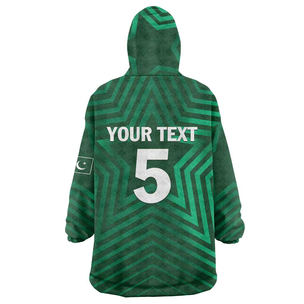Custom Pakistan Cricket Wearable Blanket Hoodie The Boys In Green