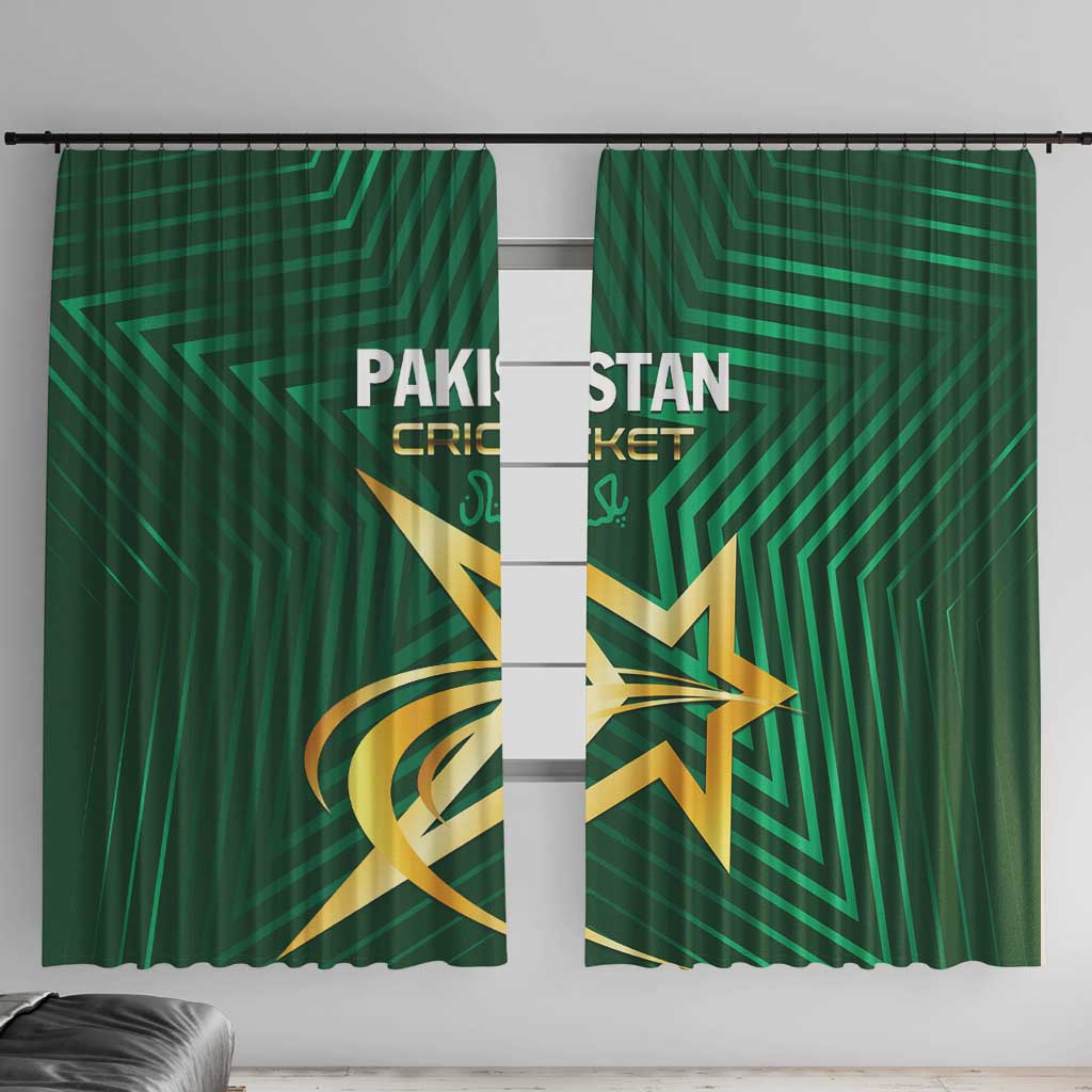 Pakistan Cricket Window Curtain The Boys In Green