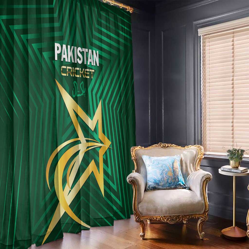 Pakistan Cricket Window Curtain The Boys In Green