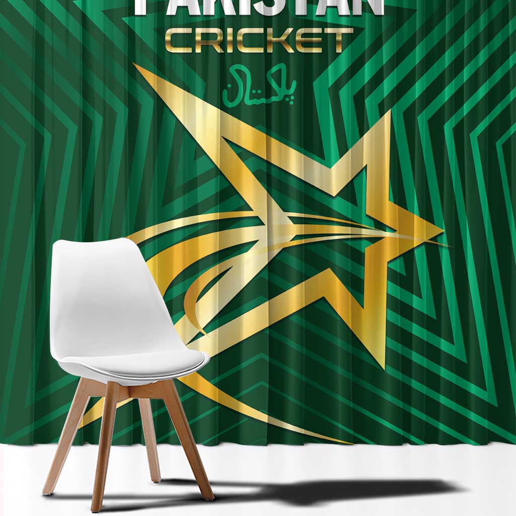 Pakistan Cricket Window Curtain The Boys In Green