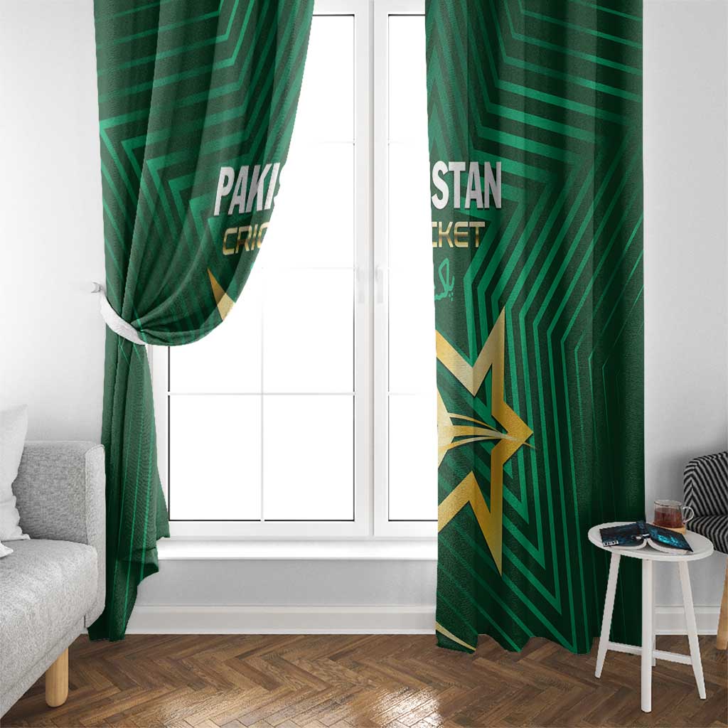 Pakistan Cricket Window Curtain The Boys In Green