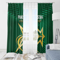 Pakistan Cricket Window Curtain The Boys In Green