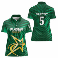 Custom Pakistan Cricket Women Polo Shirt The Boys In Green