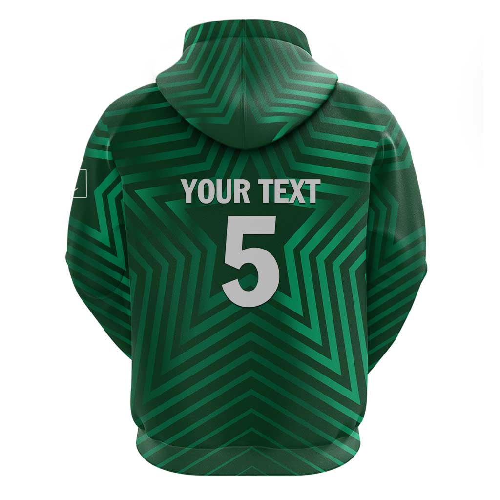 Custom Pakistan Cricket Zip Hoodie The Boys In Green