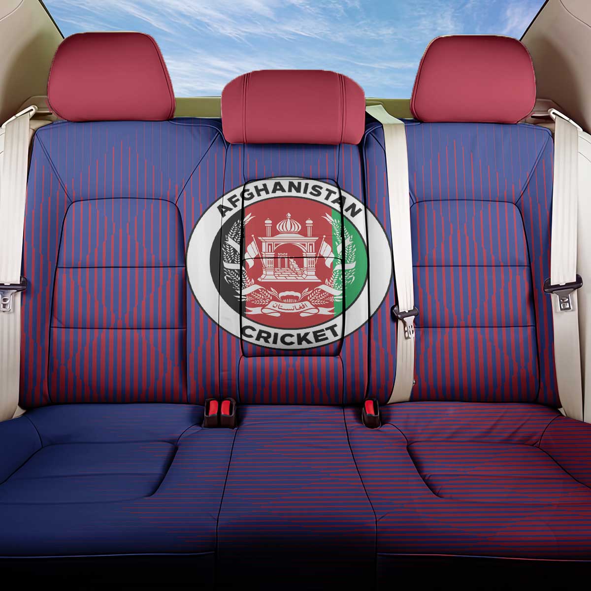 Afghanistan Cricket Afghan Atalan Back Car Seat Cover Glorious Nation Victorious Team