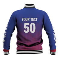 Custom Afghanistan Cricket Afghan Atalan Baseball Jacket Glorious Nation Victorious Team
