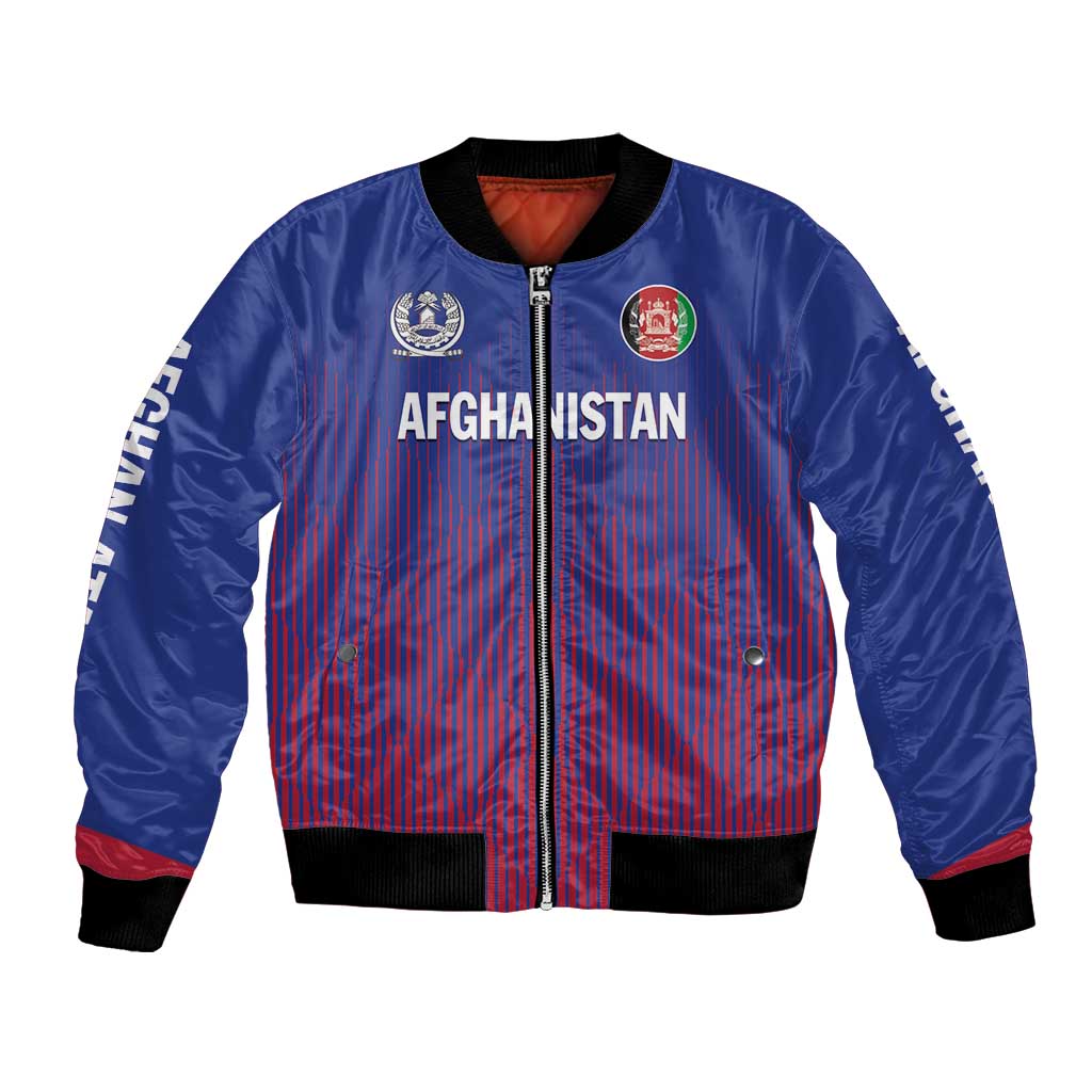 Custom Afghanistan Cricket Afghan Atalan Bomber Jacket Glorious Nation Victorious Team