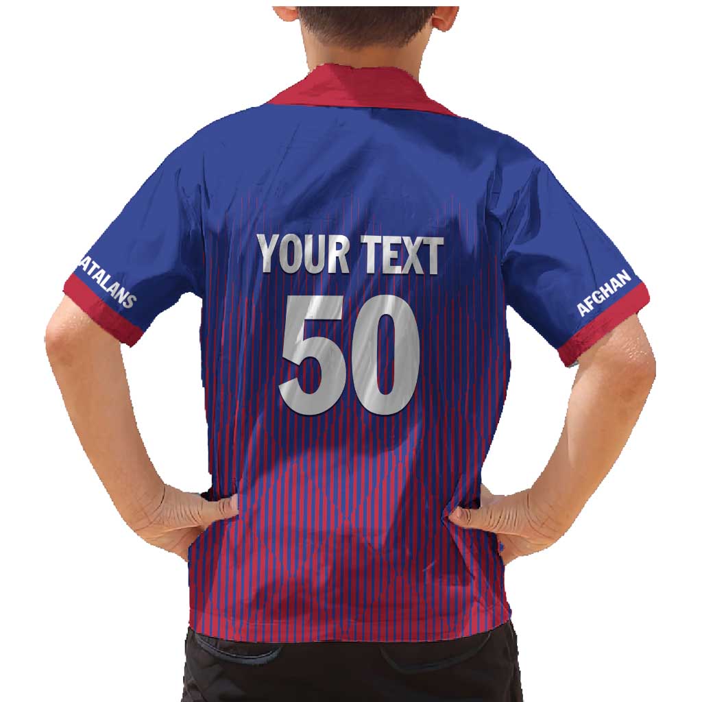 Custom Afghanistan Cricket Afghan Atalan Family Matching Mermaid Dress and Hawaiian Shirt Glorious Nation Victorious Team