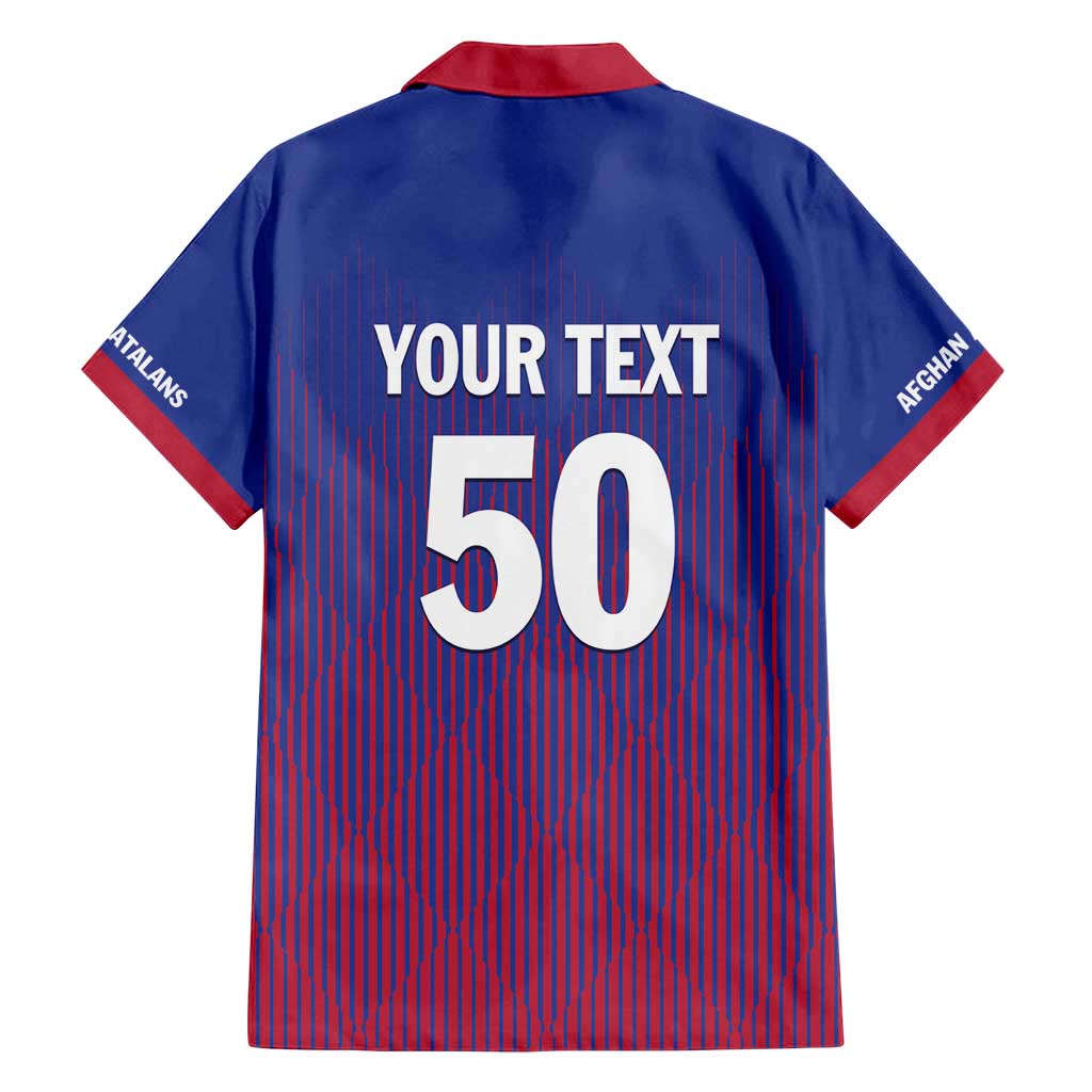 Custom Afghanistan Cricket Afghan Atalan Family Matching Off Shoulder Maxi Dress and Hawaiian Shirt Glorious Nation Victorious Team