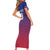 Custom Afghanistan Cricket Afghan Atalan Family Matching Short Sleeve Bodycon Dress and Hawaiian Shirt Glorious Nation Victorious Team