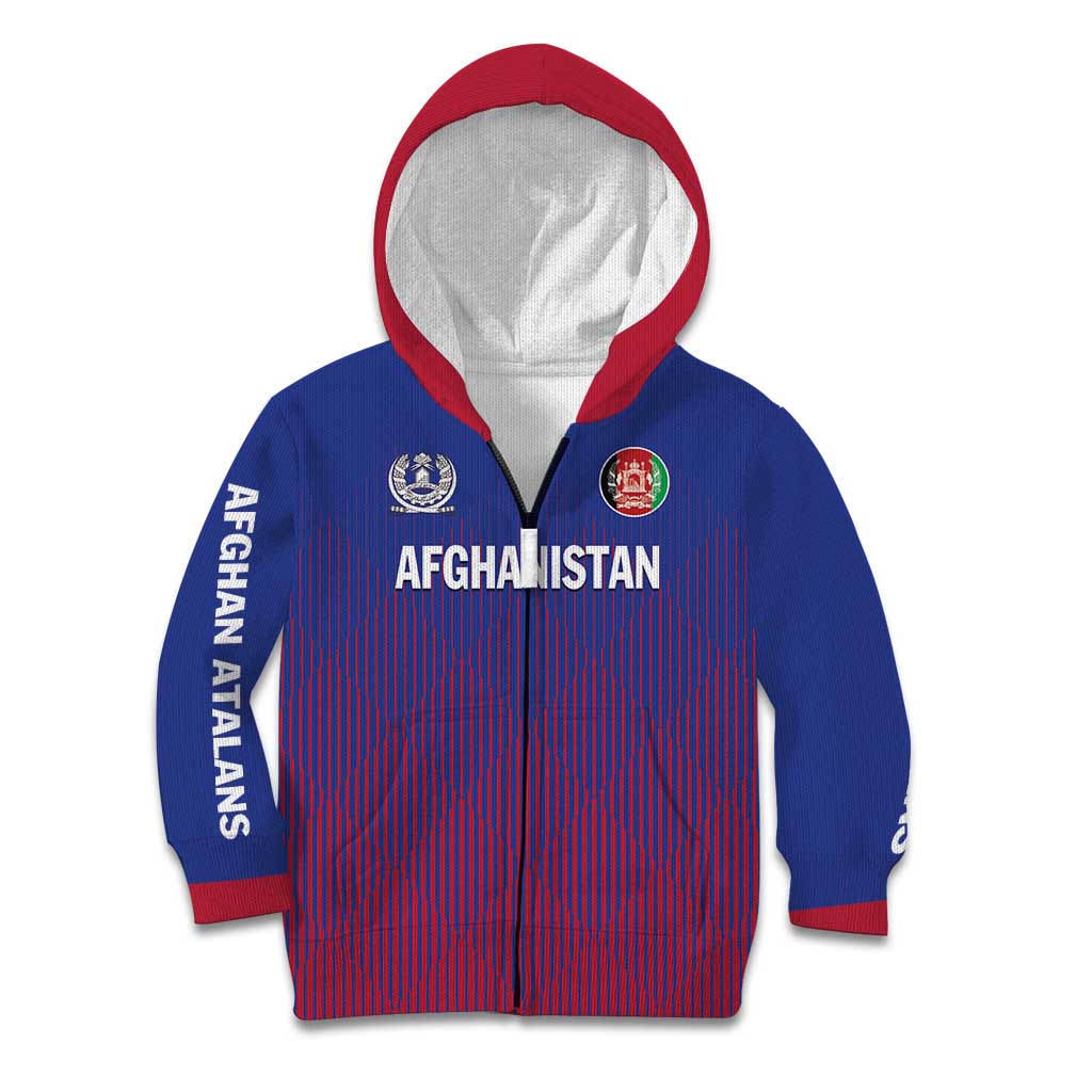 Custom Afghanistan Cricket Afghan Atalan Kid Hoodie Glorious Nation Victorious Team