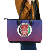 Afghanistan Cricket Afghan Atalan Leather Tote Bag Glorious Nation Victorious Team