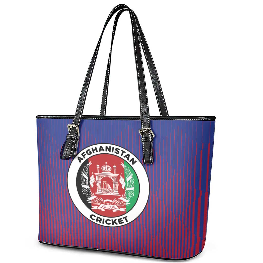 Afghanistan Cricket Afghan Atalan Leather Tote Bag Glorious Nation Victorious Team