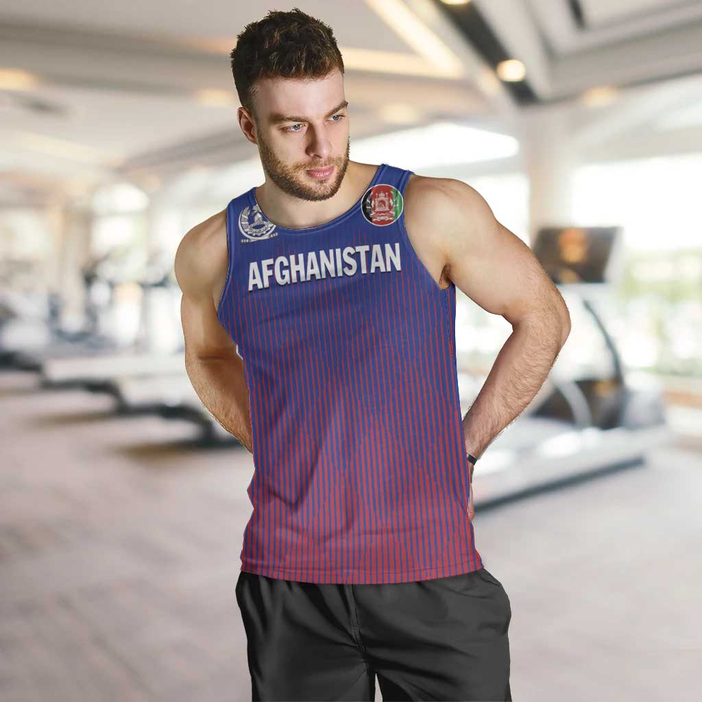 Custom Afghanistan Cricket Afghan Atalan Men Tank Top Glorious Nation Victorious Team