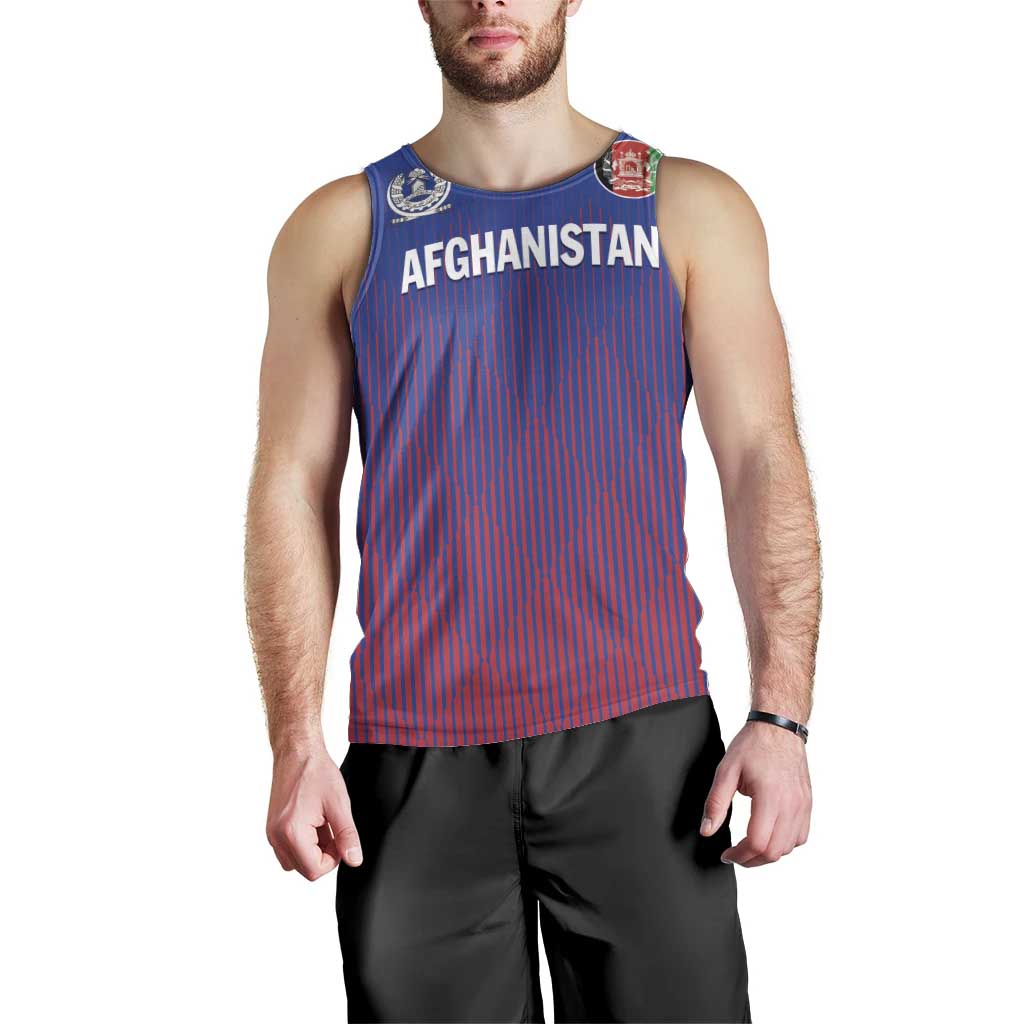 Custom Afghanistan Cricket Afghan Atalan Men Tank Top Glorious Nation Victorious Team