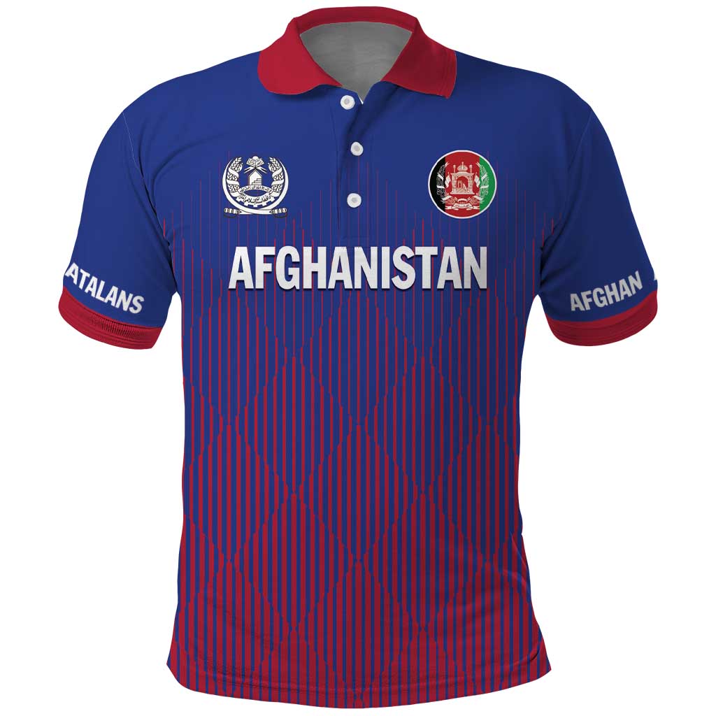 Custom Afghanistan Cricket Afghan Atalan Polo Shirt Glorious Nation Victorious Team