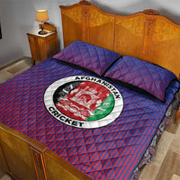 Afghanistan Cricket Afghan Atalan Quilt Bed Set Glorious Nation Victorious Team