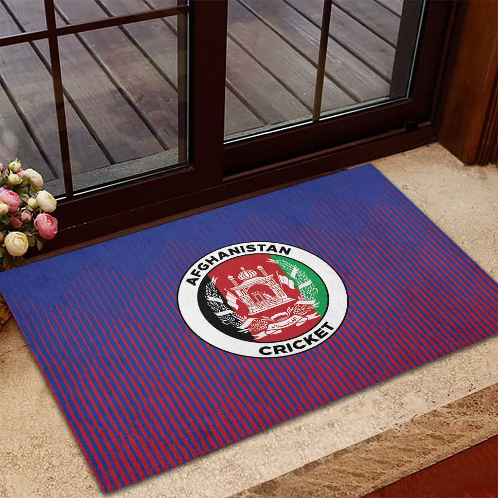 Afghanistan Cricket Afghan Atalan Rubber Doormat Glorious Nation Victorious Team