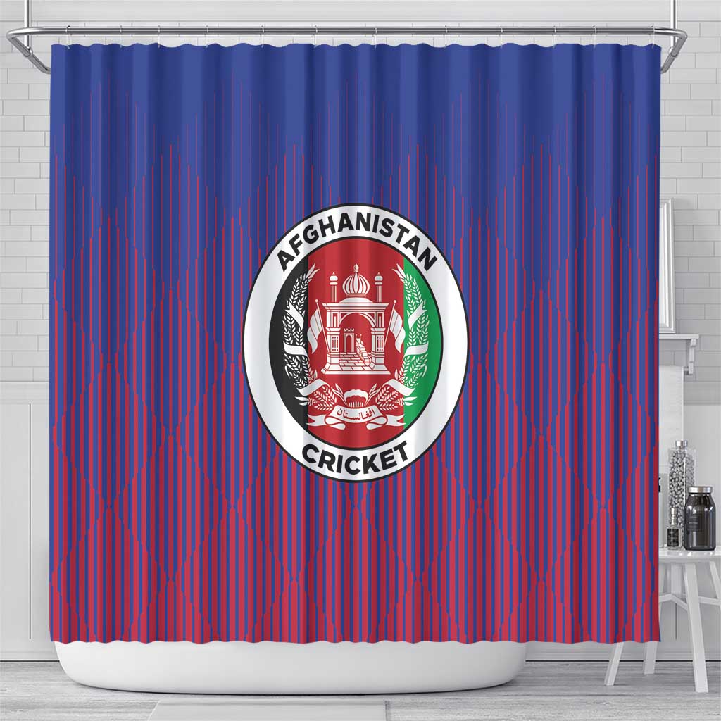 Afghanistan Cricket Afghan Atalan Shower Curtain Glorious Nation Victorious Team