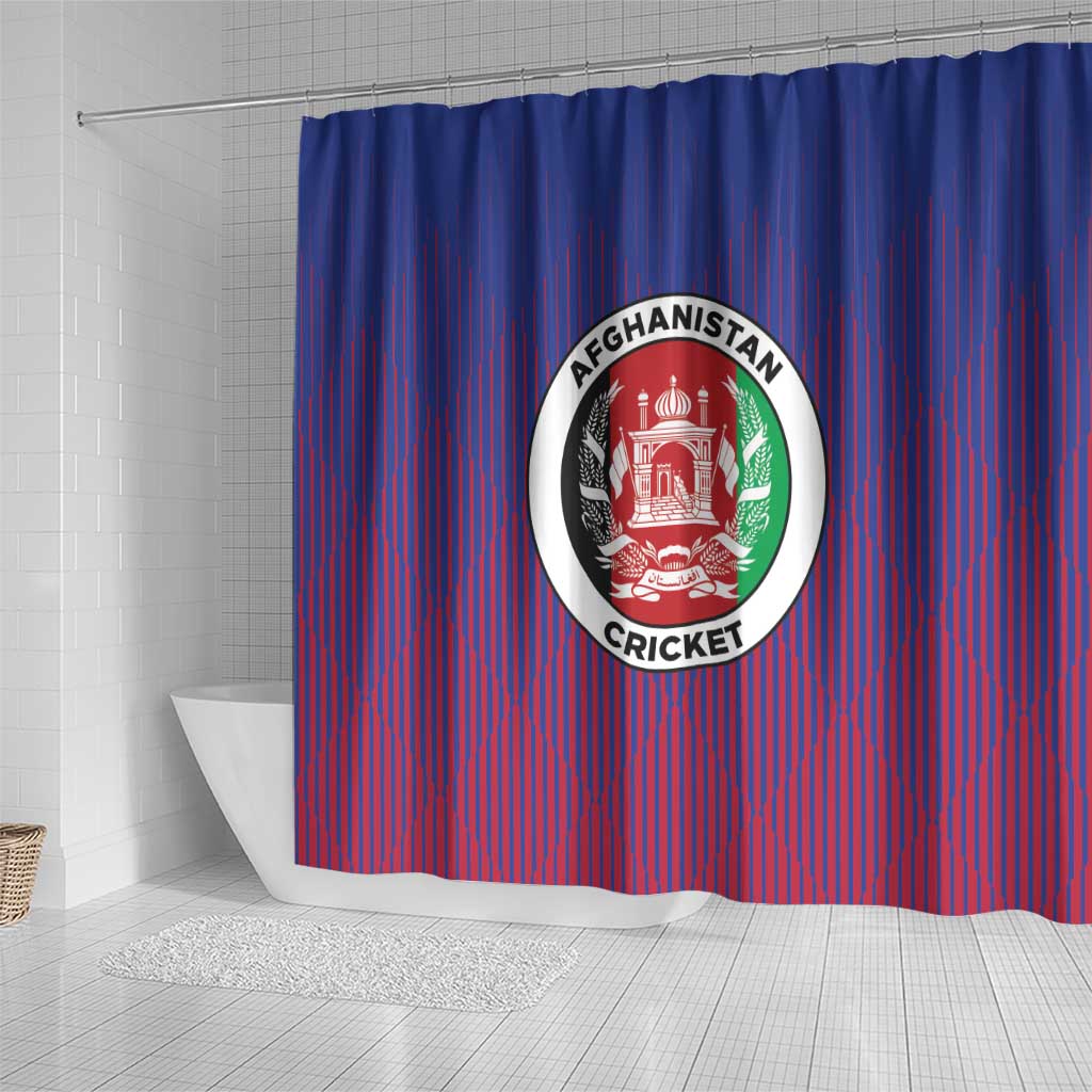 Afghanistan Cricket Afghan Atalan Shower Curtain Glorious Nation Victorious Team