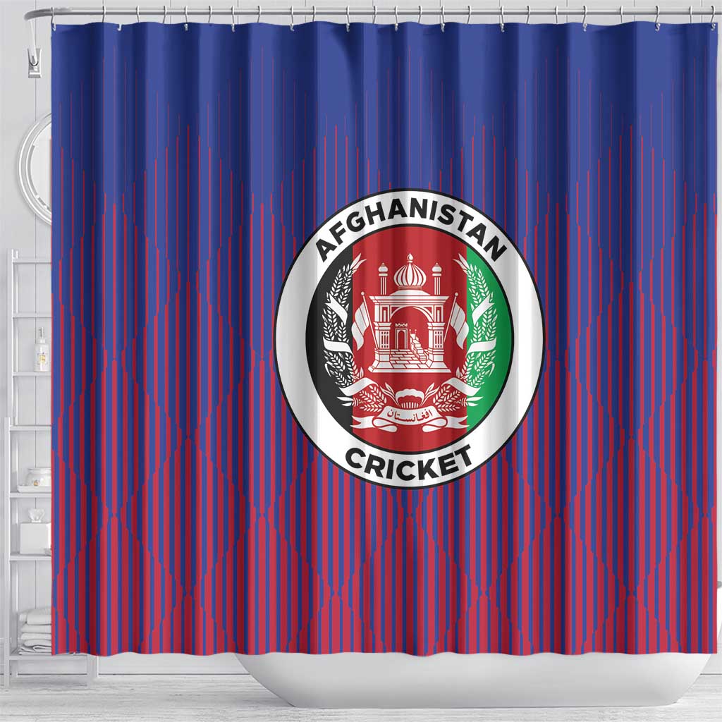 Afghanistan Cricket Afghan Atalan Shower Curtain Glorious Nation Victorious Team