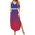 Custom Afghanistan Cricket Afghan Atalan Summer Maxi Dress Glorious Nation Victorious Team