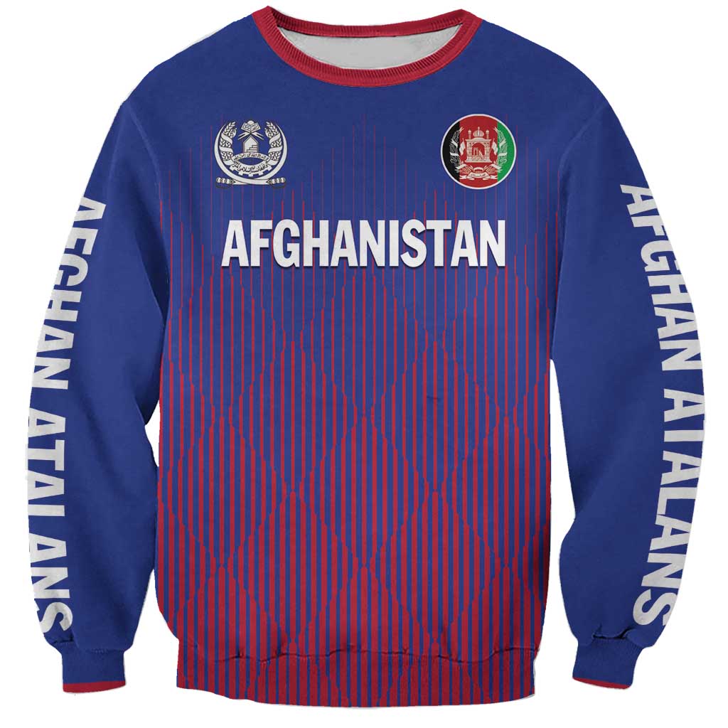Custom Afghanistan Cricket Afghan Atalan Sweatshirt Glorious Nation Victorious Team