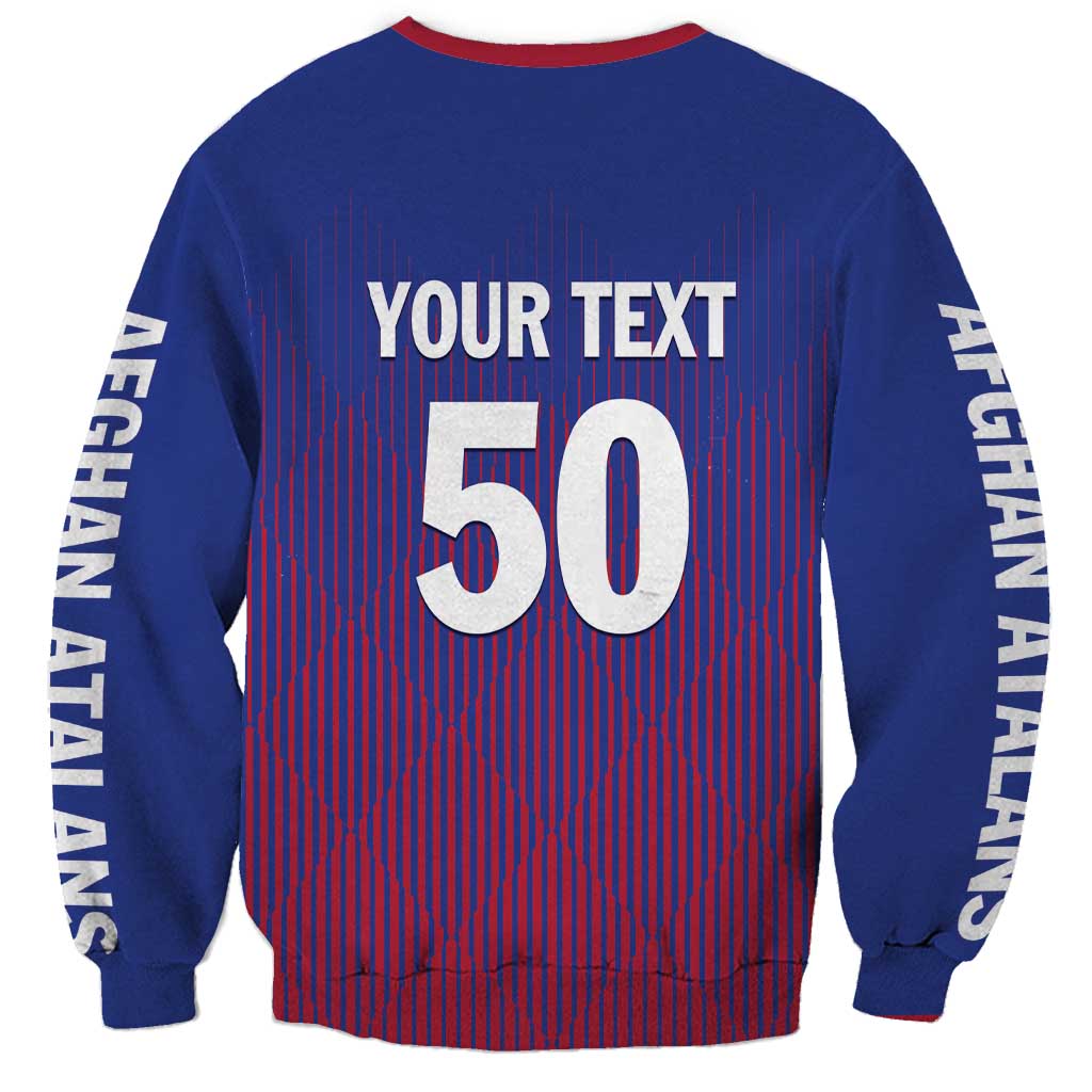 Custom Afghanistan Cricket Afghan Atalan Sweatshirt Glorious Nation Victorious Team