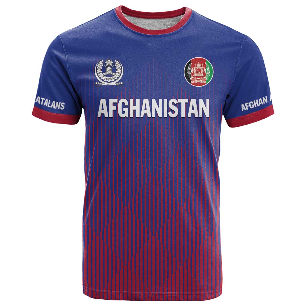 Custom Afghanistan Cricket Afghan Atalan T Shirt Glorious Nation Victorious Team