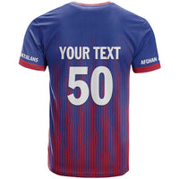 Custom Afghanistan Cricket Afghan Atalan T Shirt Glorious Nation Victorious Team