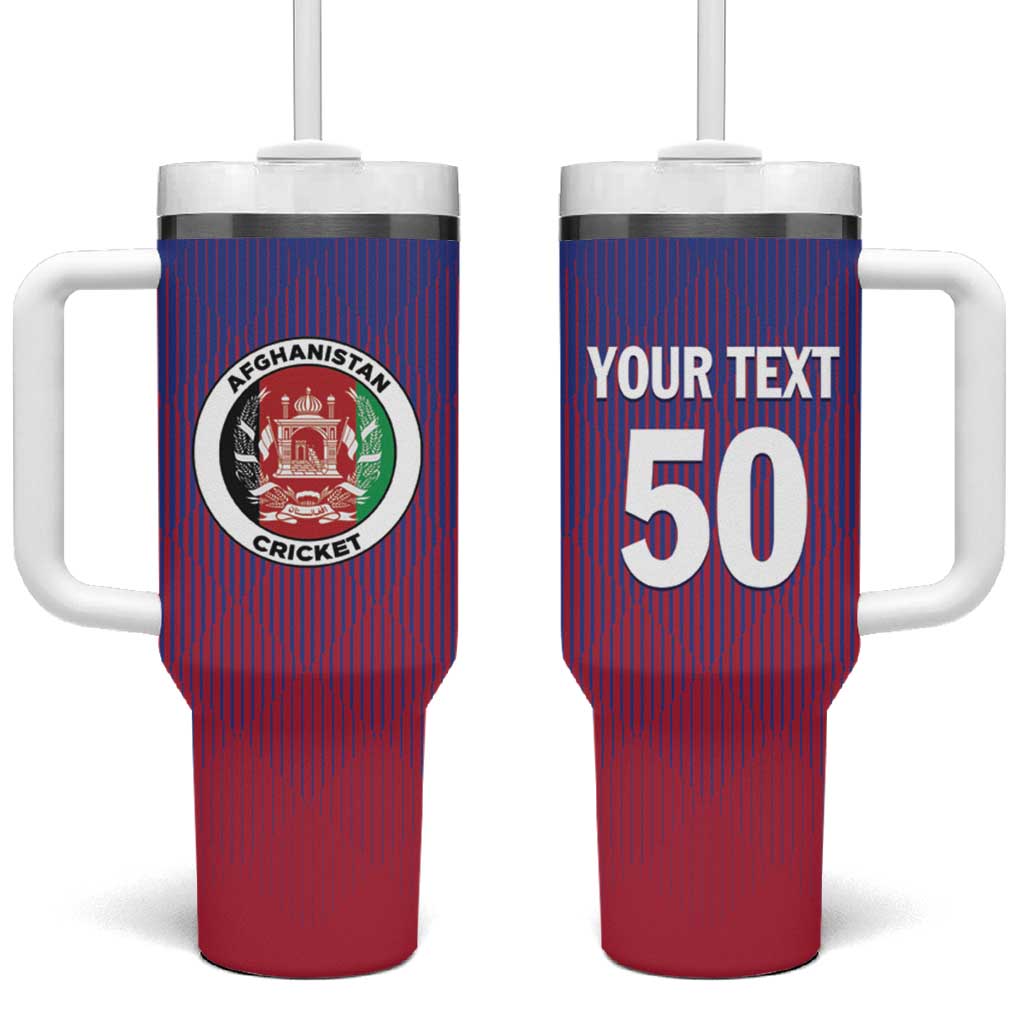 Custom Afghanistan Cricket Afghan Atalan Tumbler With Handle Glorious Nation Victorious Team