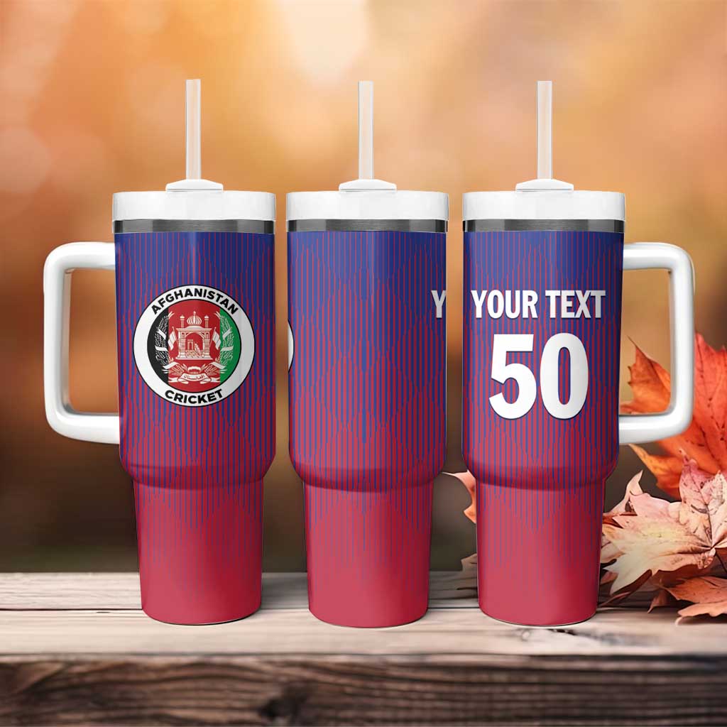 Custom Afghanistan Cricket Afghan Atalan Tumbler With Handle Glorious Nation Victorious Team