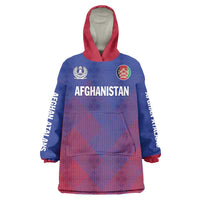 Custom Afghanistan Cricket Afghan Atalan Wearable Blanket Hoodie Glorious Nation Victorious Team