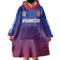 Custom Afghanistan Cricket Afghan Atalan Wearable Blanket Hoodie Glorious Nation Victorious Team