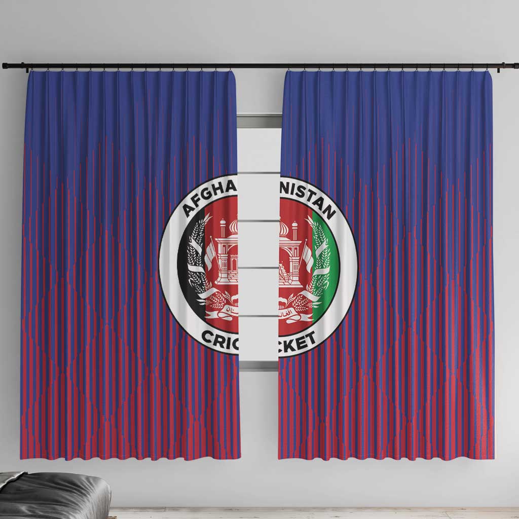 Afghanistan Cricket Afghan Atalan Window Curtain Glorious Nation Victorious Team