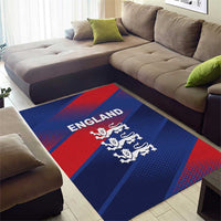 England Cricket Area Rug Come On Three Lions