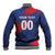 Custom England Cricket Baseball Jacket Come On Three Lions