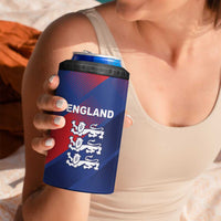 Custom England Cricket 4 in 1 Can Cooler Tumbler Come On Three Lions