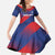 Custom England Cricket Family Matching Long Sleeve Bodycon Dress and Hawaiian Shirt Come On Three Lions