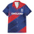 Custom England Cricket Family Matching Long Sleeve Bodycon Dress and Hawaiian Shirt Come On Three Lions
