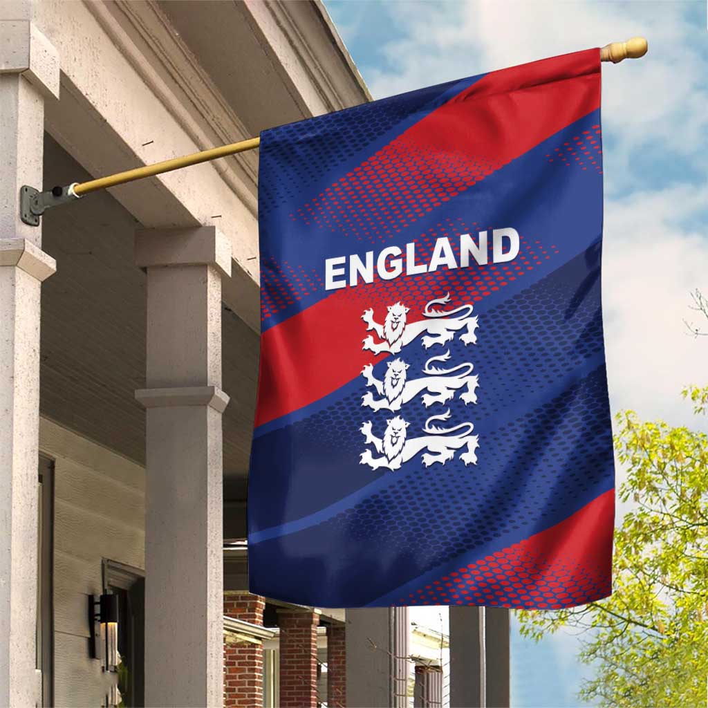 England Cricket Garden Flag Come On Three Lions
