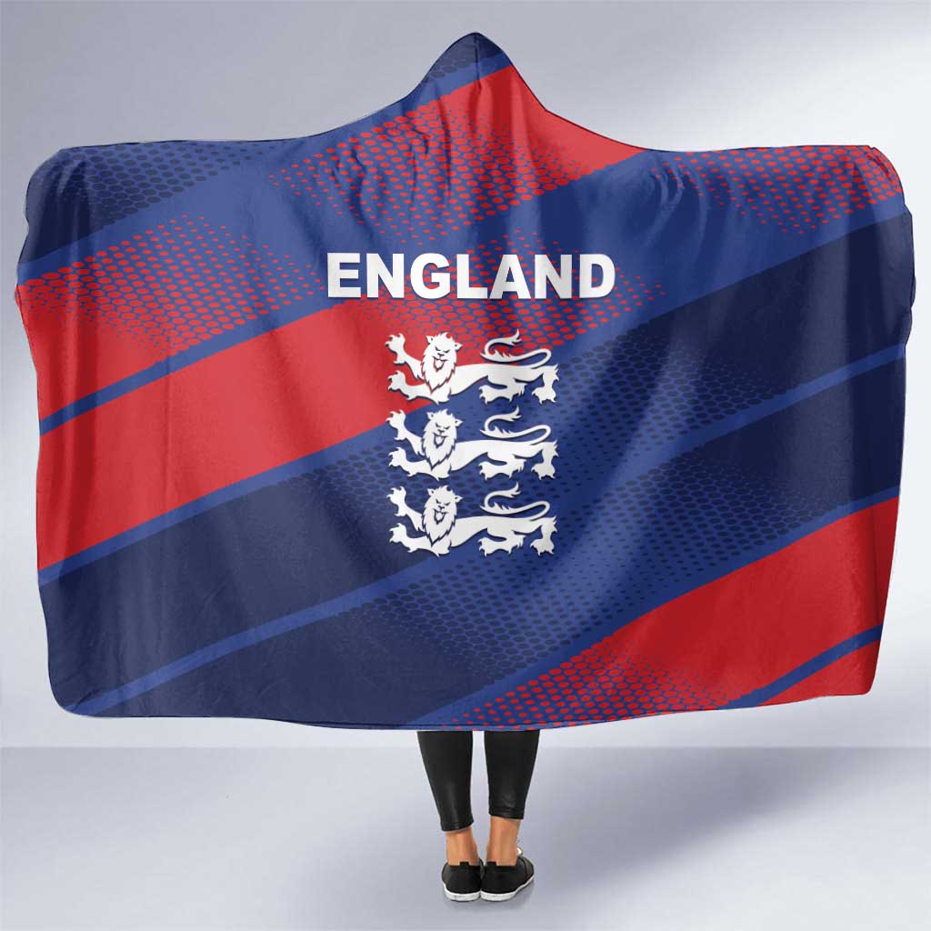 England Cricket Hooded Blanket Come On Three Lions