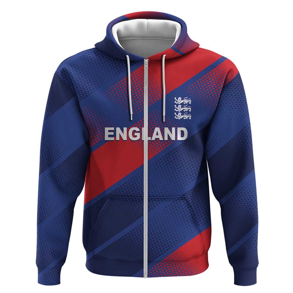 Custom England Cricket Hoodie Come On Three Lions