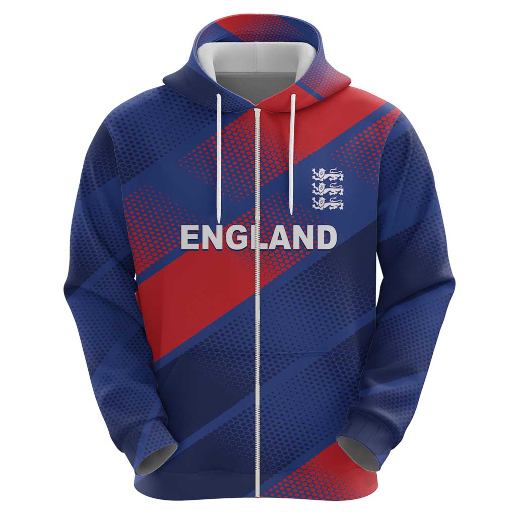 Custom England Cricket Hoodie Come On Three Lions