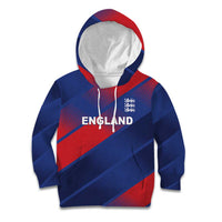 Custom England Cricket Kid Hoodie Come On Three Lions