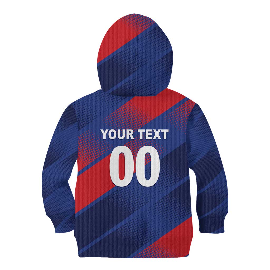 Custom England Cricket Kid Hoodie Come On Three Lions