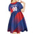 Custom England Cricket Kid Short Sleeve Dress Come On Three Lions